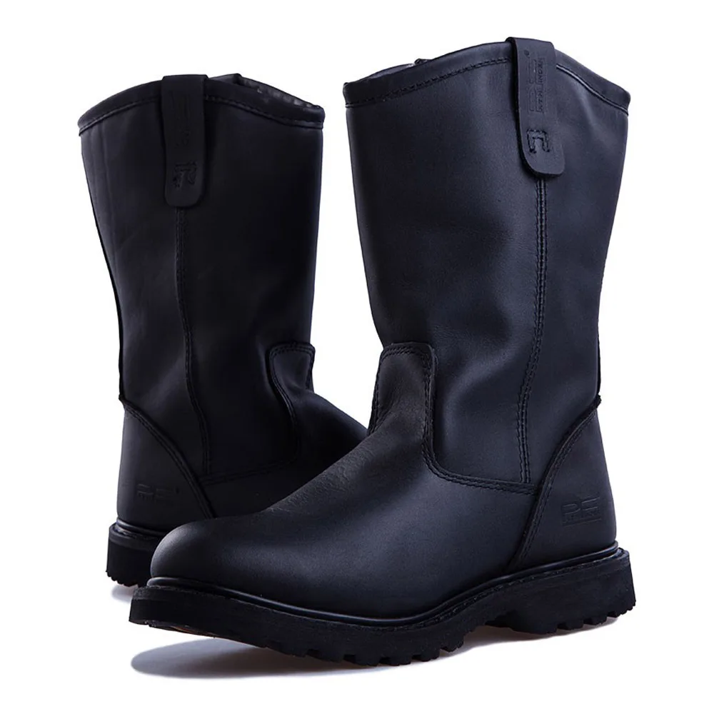 Leather Work Western - Pf 남성용 정품 가죽 Goodyear-Welted 오토바이