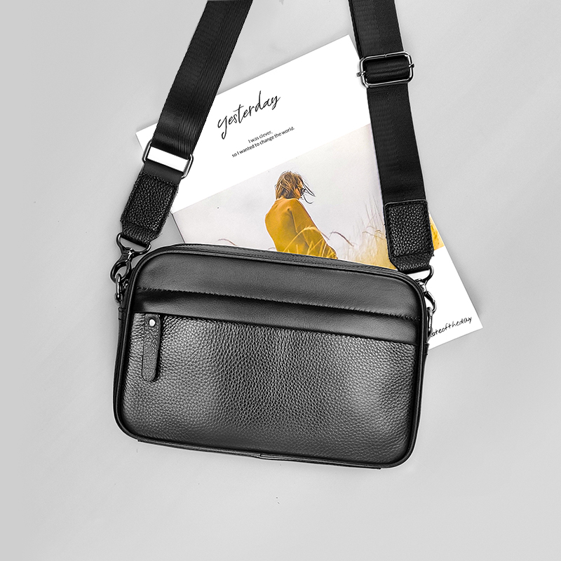 Leather Work Bag Mens - 남성용 천연 가죽 숄더백 최상급 소가죽