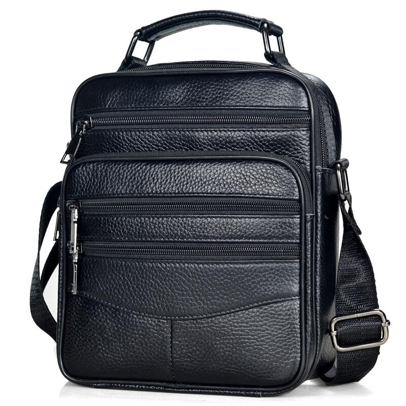 Leather Work Bag Mens - 남자 정품 가죽 핸드백 남성 고품질