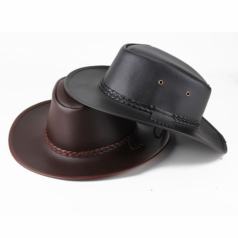 Leather Work Hat - 칼 하이젠베르그 코스프레 의상 게임 Biohazard