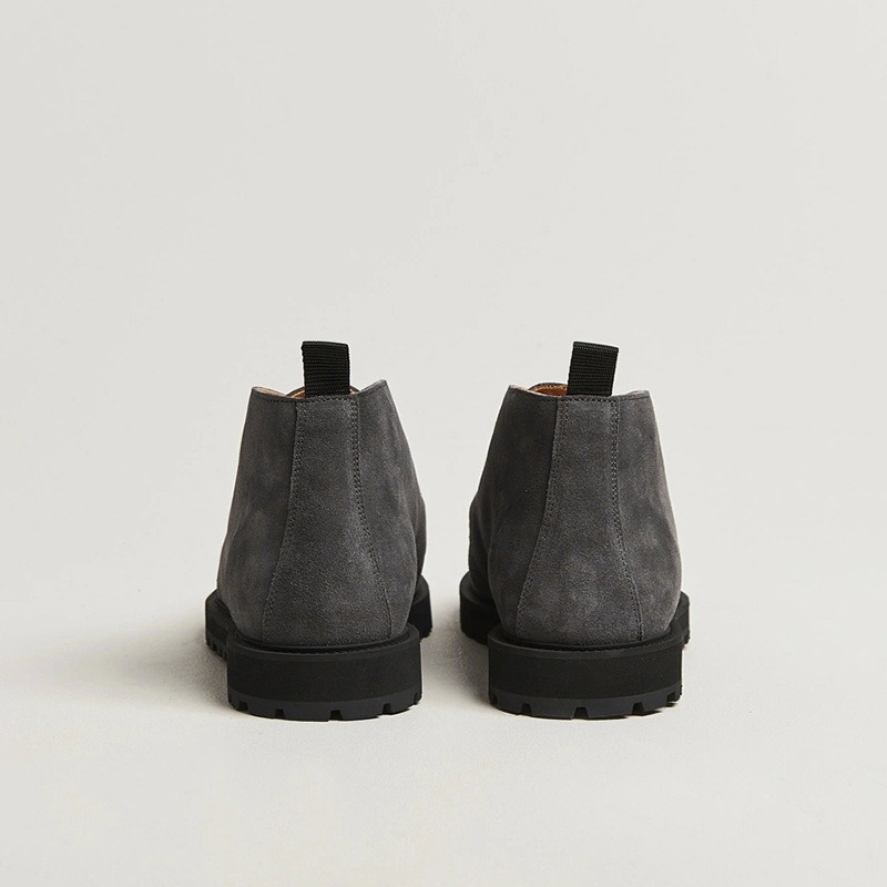 디자이너 패션 하이탑 슈즈 남성 워크 부츠 미드 카프  - Leather Work Western 리뷰 및 가격