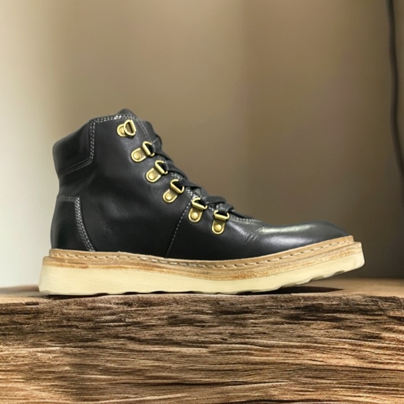 수제 세탁된 천연 가죽 작업 부츠 남성용 서부 스타일  - Leather Work Western 리뷰 및 가격