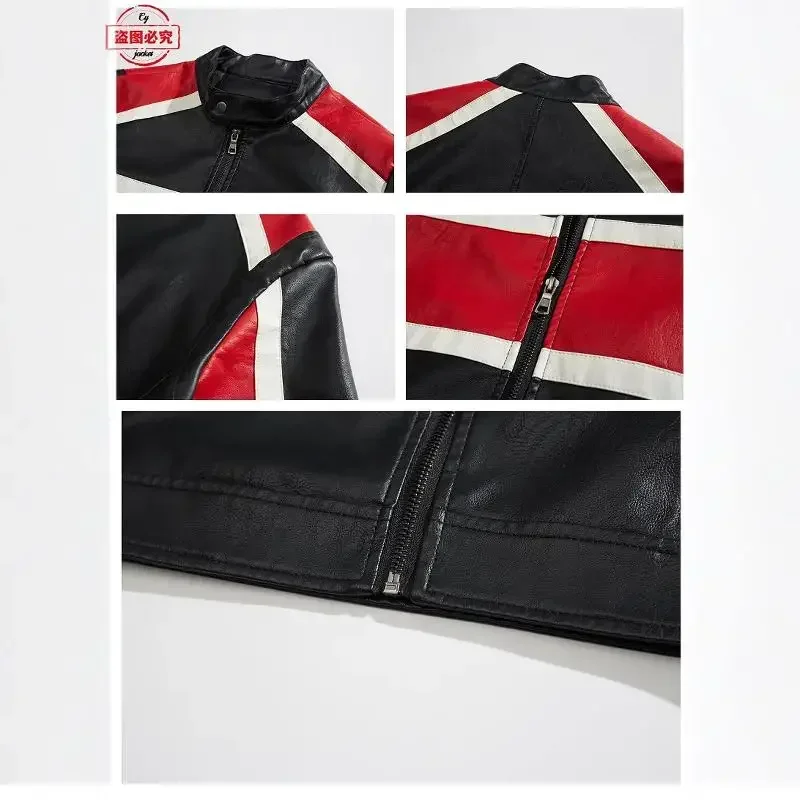 레이싱 준비 완료 로고 프린트 오프로드 인듀어런스 레이 - Leather Work Jacket With Hood 리뷰 및 가격