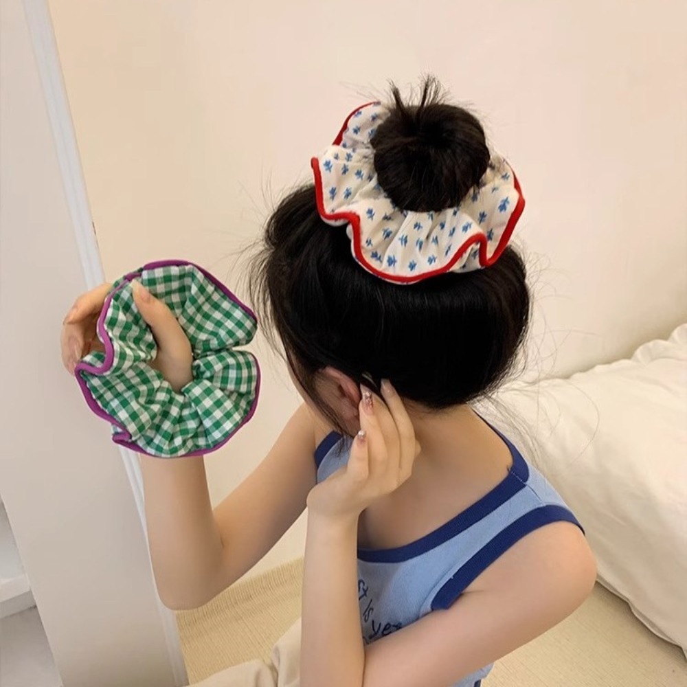 1/2pcs 꽃 머리 작은 신선한 스타일 숲 넥타이 컬 - Leatherwork Pony 리뷰 및 가격