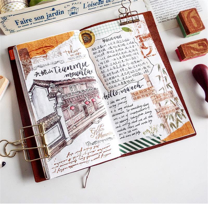 레트로 가죽 커버 노트북, 휴대용 저널, 여행 일기,  - Leatherwork Books 리뷰 및 가격
