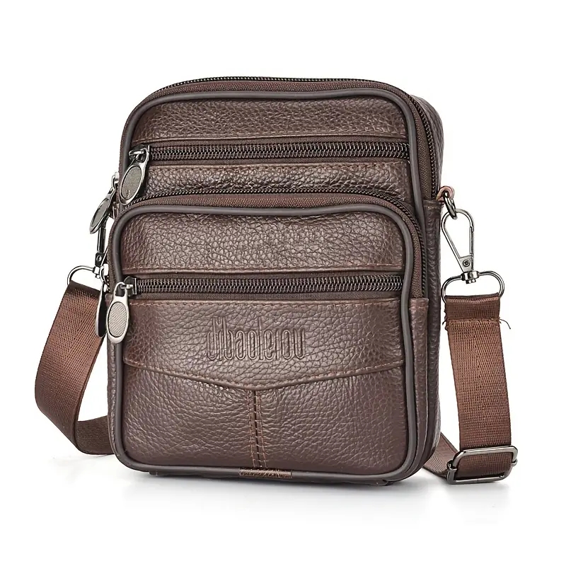 남자의 새로운 정품 가죽 Crossbody 가방 수직  - Leather Work Bag Mens 리뷰 및 가격