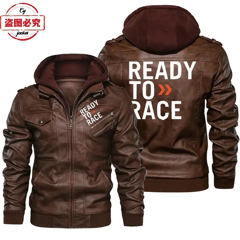 레이싱 준비 완료 로고 프린트 오프로드 인듀어런스 레이 - Leather Work Jacket With Hood 리뷰 및 가격