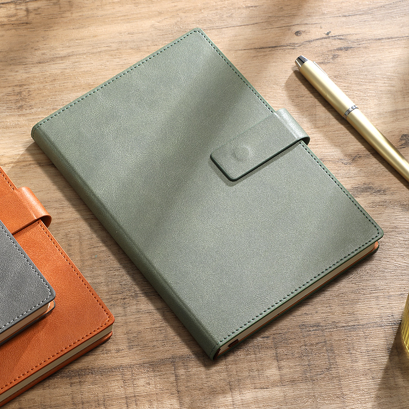 A5 비즈니스 노트북 색상 변화 PU 가죽 저널(자석  - Leatherwork Books 리뷰 및 가격