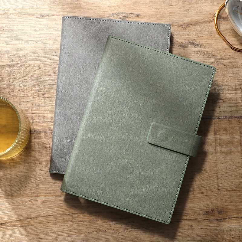 A5 비즈니스 노트북 색상 변화 PU 가죽 저널(자석  - Leatherwork Books 리뷰 및 가격