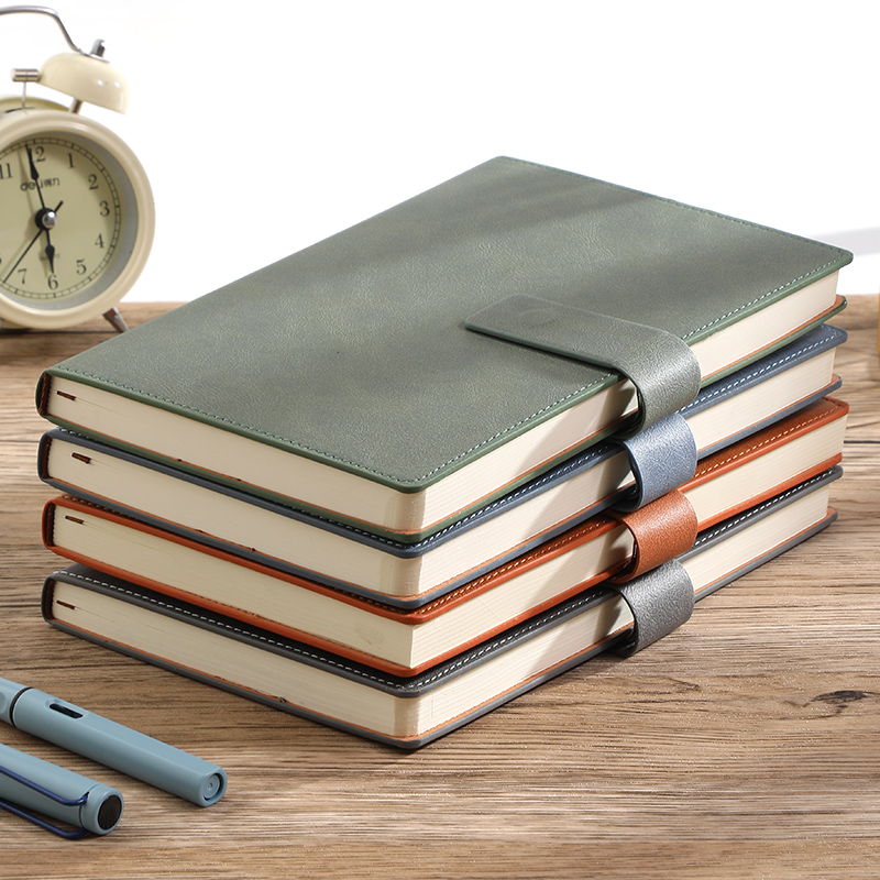 A5 비즈니스 노트북 색상 변화 PU 가죽 저널(자석  - Leatherwork Books 리뷰 및 가격