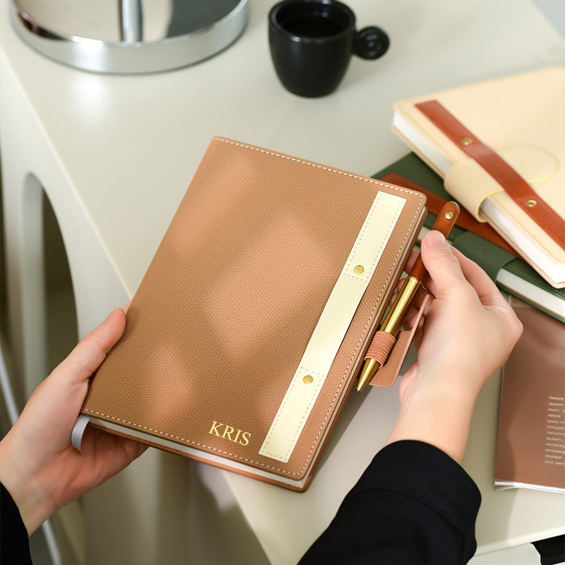 각인 PU 커버 A5 노트 비즈니스 사무실 학생 고급  - Leatherwork Books 리뷰 및 가격