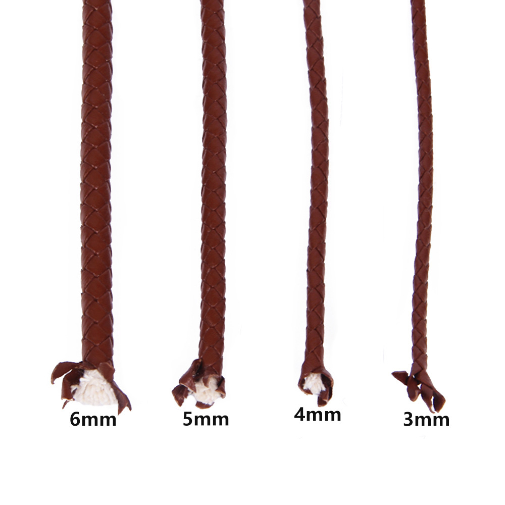 1 미터 3mm 4mm 5mm 6mm 라운드 정품 가죽 - Leatherwork Beginner 리뷰 및 가격