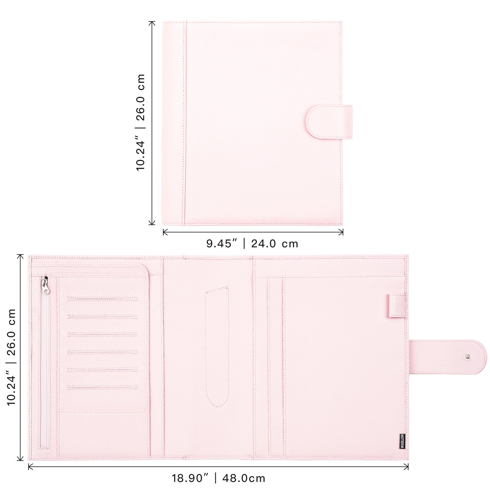 모터엠 정품 가죽 디스크바운드 플래너 커버 (해피 플래 - Leatherwork Books 리뷰 및 가격