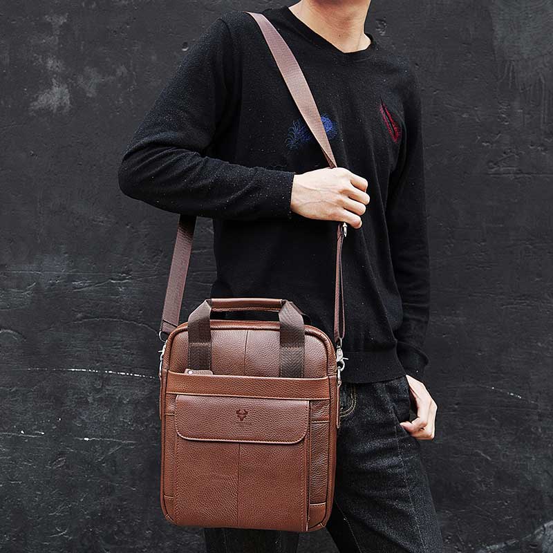 남자를위한 내구성 정품 가죽 가방 작업 야외 여행 남성 - Leather Work Bag Mens 리뷰 및 가격